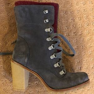 UGG combat heeled boots